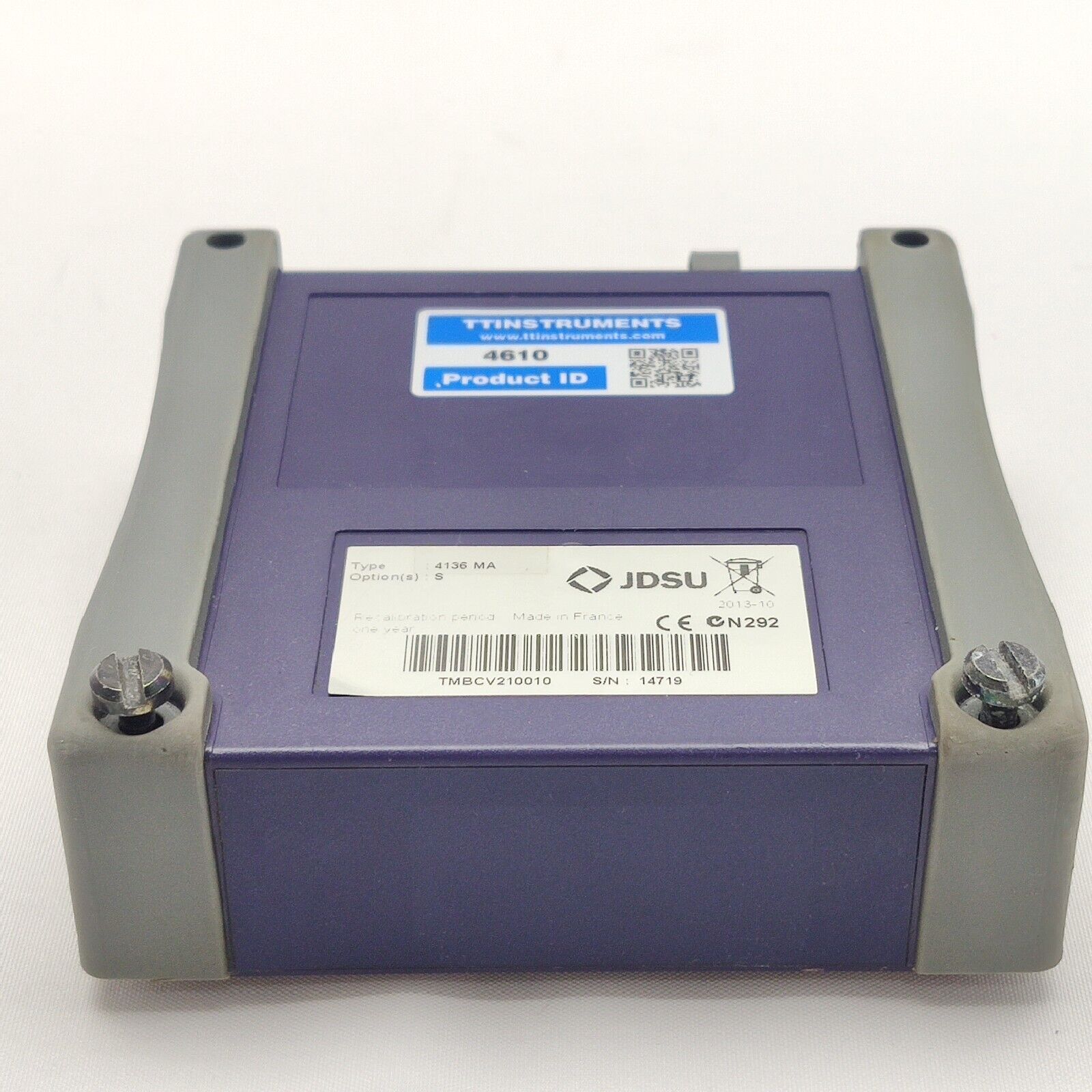 Viavi JDSU 4126 MA SM OTDR 1310/1550 nm 40/38 dB PC Metro Access FTTH