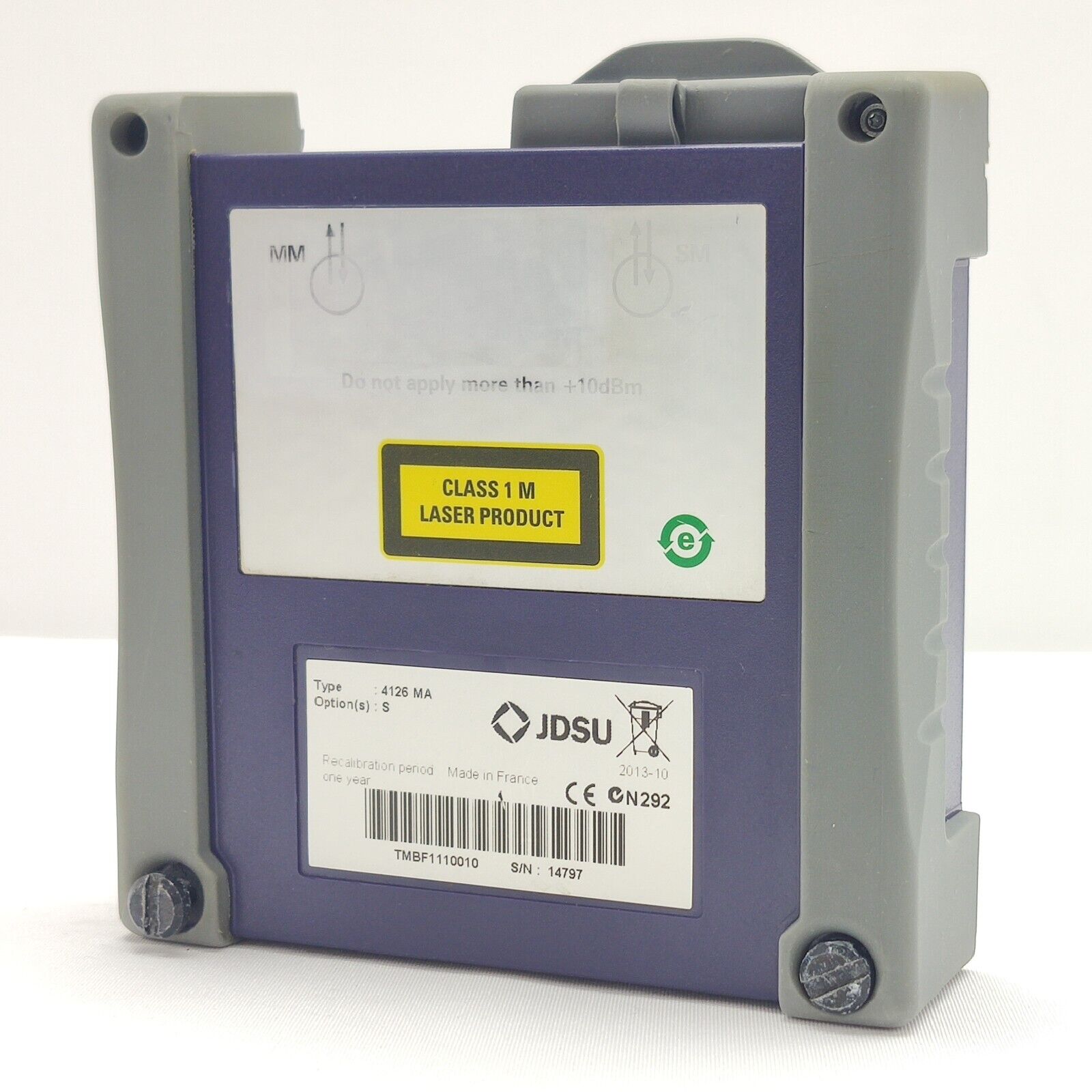 Viavi JDSU 4126 MA SM OTDR 1310/1550nm 40/38 dB for MTS 2/4000 Metro Access FTTH