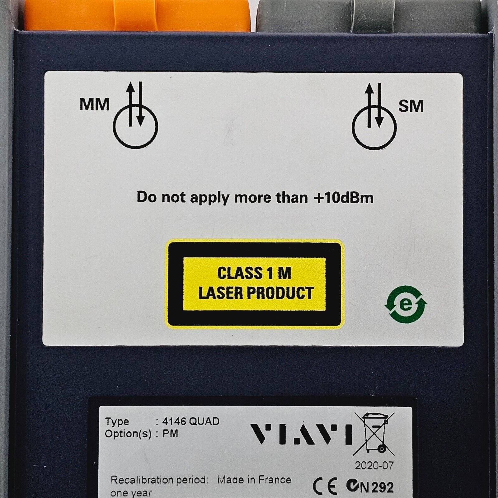 Viavi JDSU 4146 QUAD SM MM 850/1300/1310/1550 nm OTDR Module w/ Power Meter PC