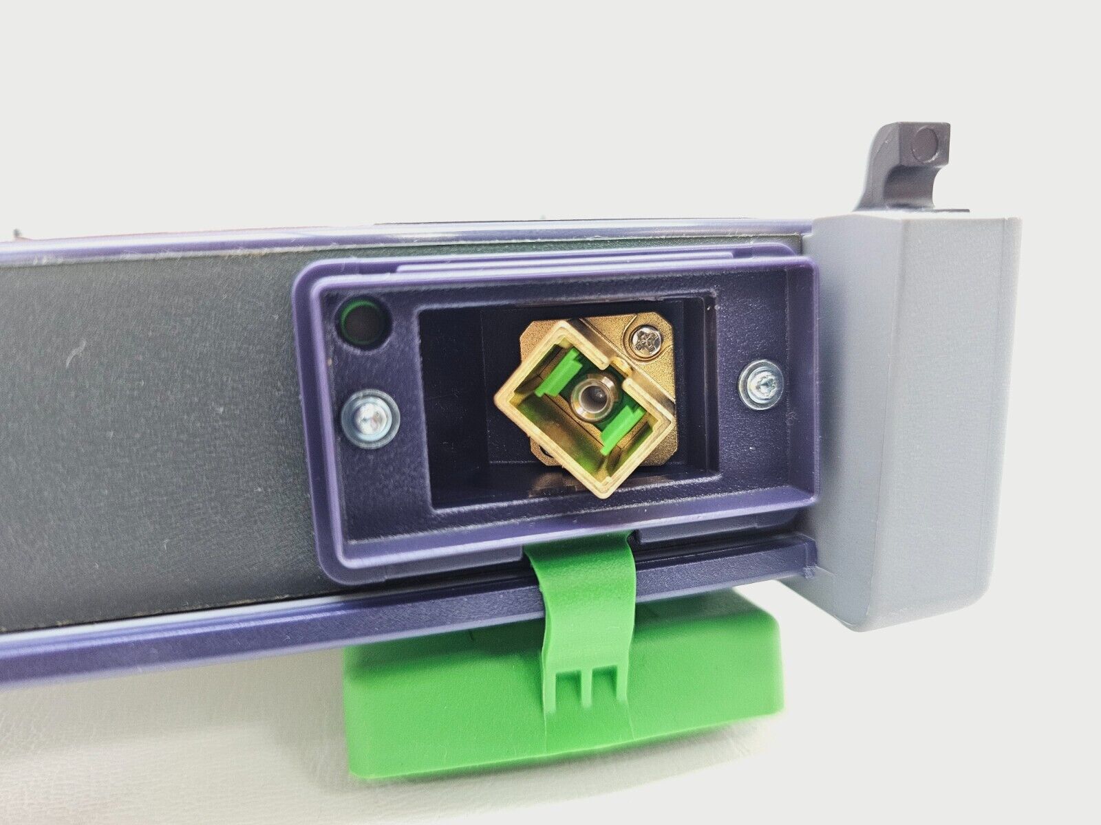 Viavi 4100 Series 41CWDM10L OTDR module angled view showing full unit ready for MTS-2000 or MTS-4000 platform