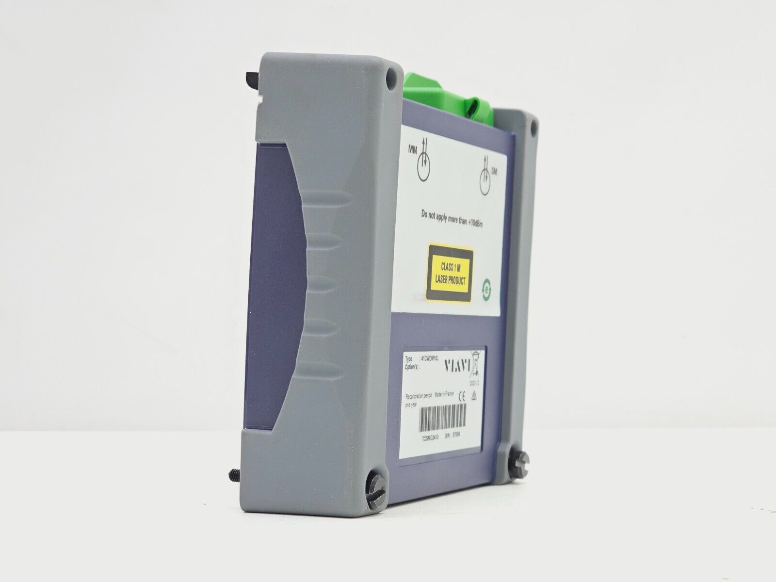 Viavi JDSU 41CWDM10L CWDM OTDR 4100 Series module top view showing housing and labelling