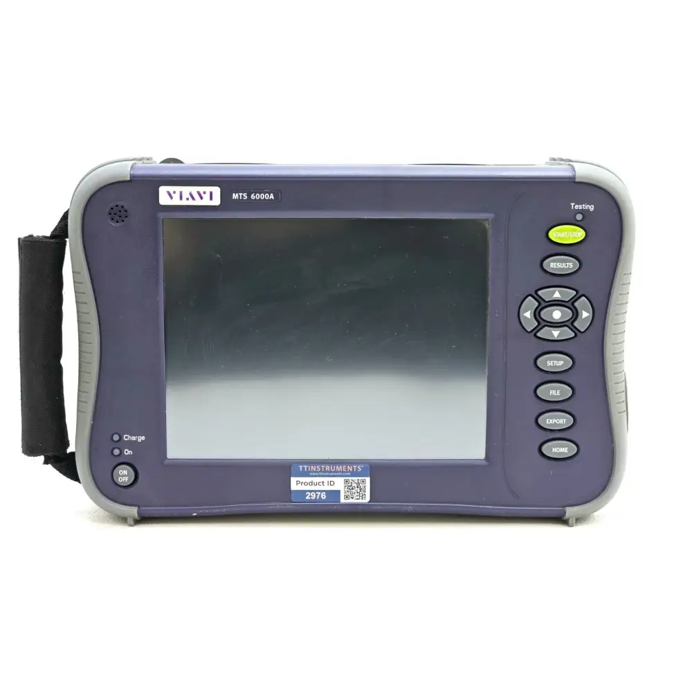 MTS 6000A V2 touchscreen display and keypad detail