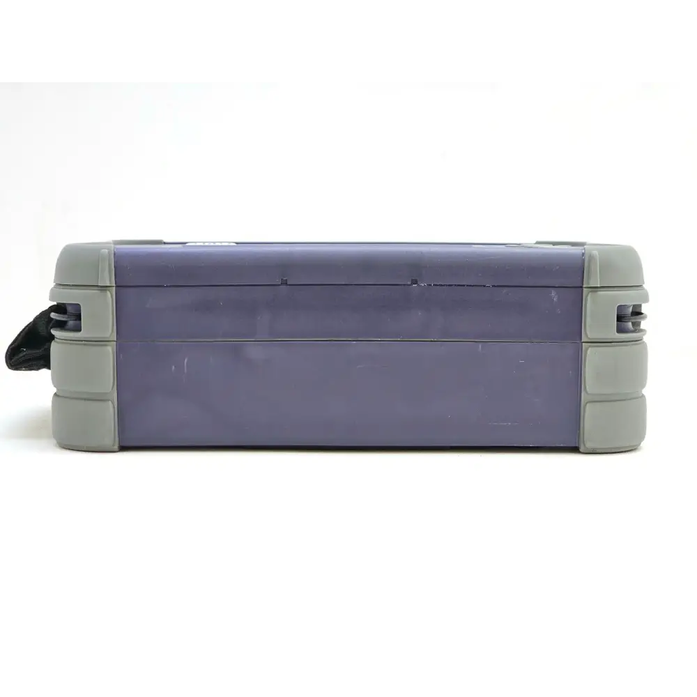 Viavi T-BERD 6000A V2 rear panel detail showing module carrier and battery compartment