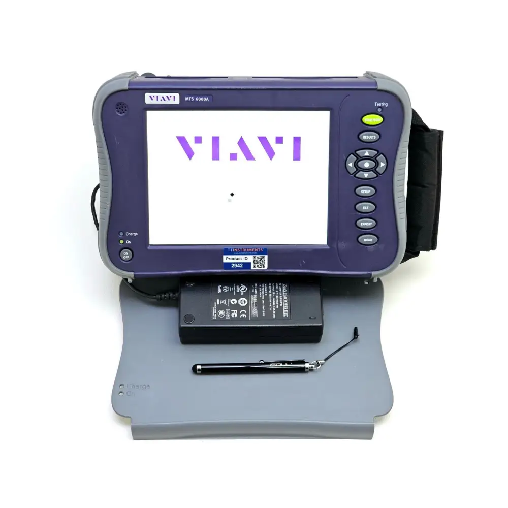 Viavi JDSU T-BERD MTS 6000A V2 with OSA-110M optical spectrum analyzer front view
