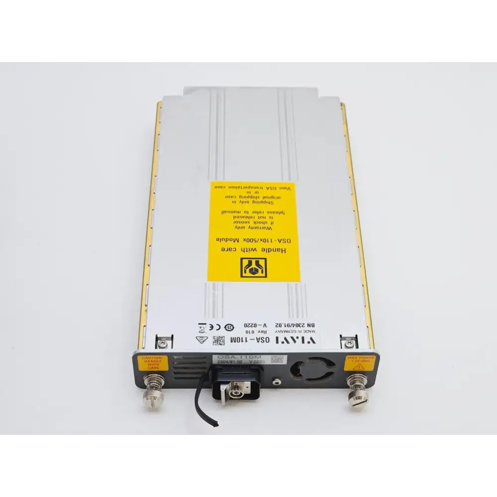 Viavi T-BERD 6000A V2 rear panel and battery compartment view