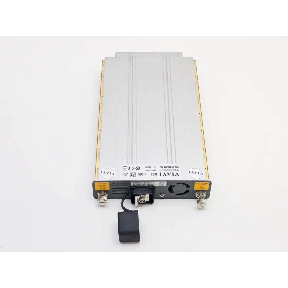 Viavi 6000A V2 touchscreen display showing OSA spectrum trace 1250 to 1650 nm