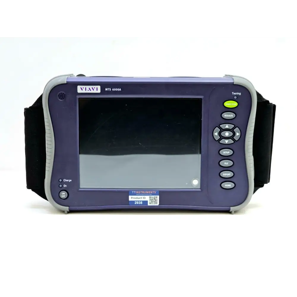Viavi 6000A V2 OSA-110M optical spectrum analyzer display screen showing measurement