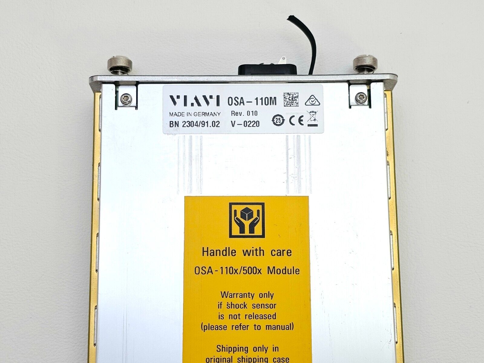 Viavi JDSU 6000A V2 + OSA-110M 1250 - 1650 nm OSA Optical Spectrum Analyzer 3