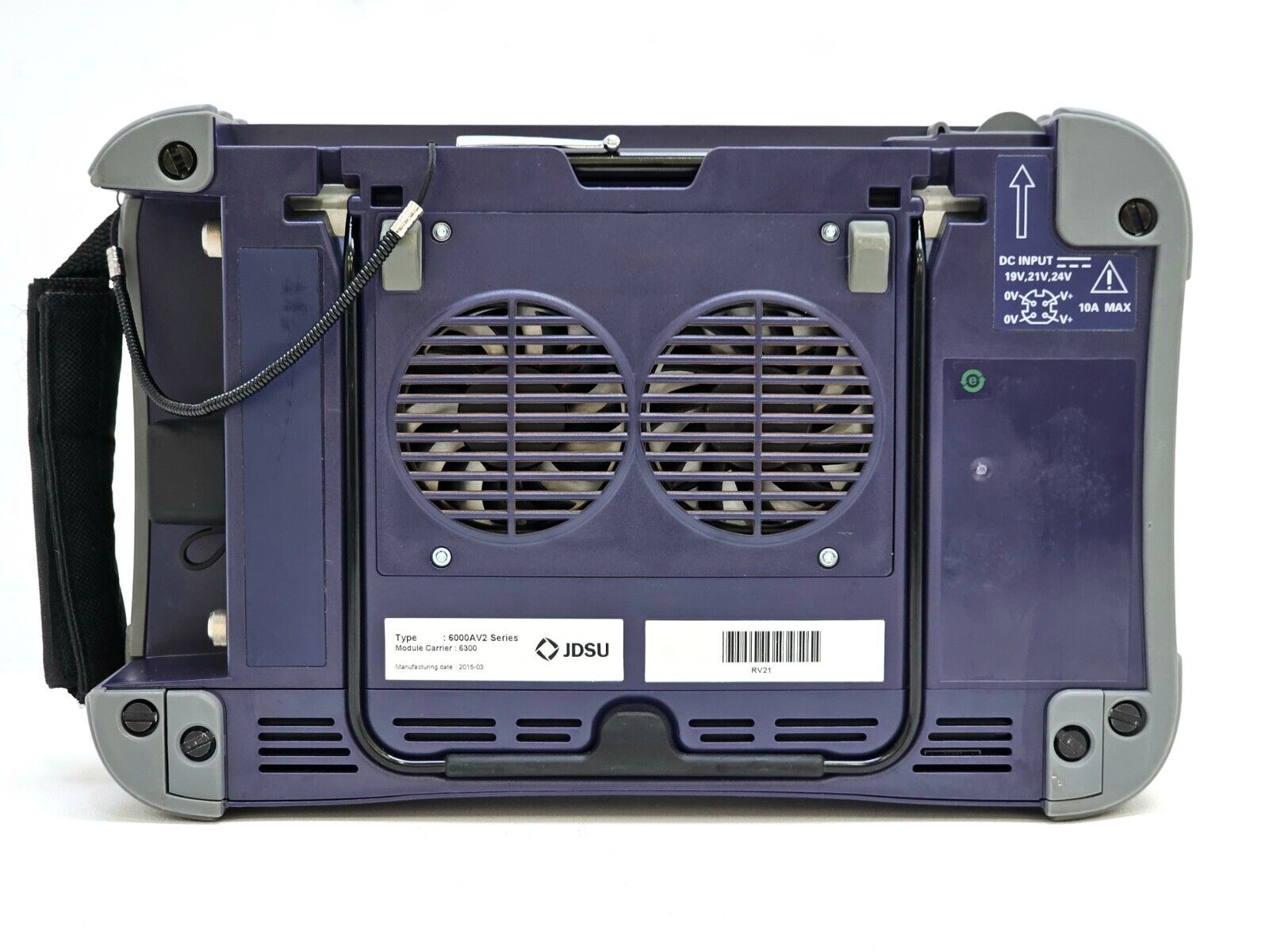 Viavi JDSU 6000A V2 + OSA-110M 1250 - 1650 nm OSA Optical Spectrum Analyzer 4