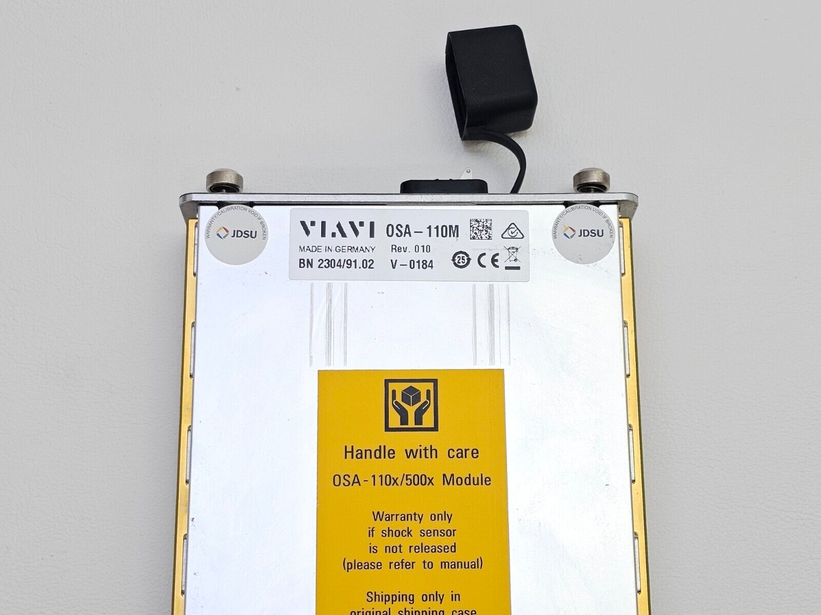 Viavi JDSU 6000A V2 + OSA-110M 1250 - 1650 nm OSA Optical Spectrum Analyzer 1
