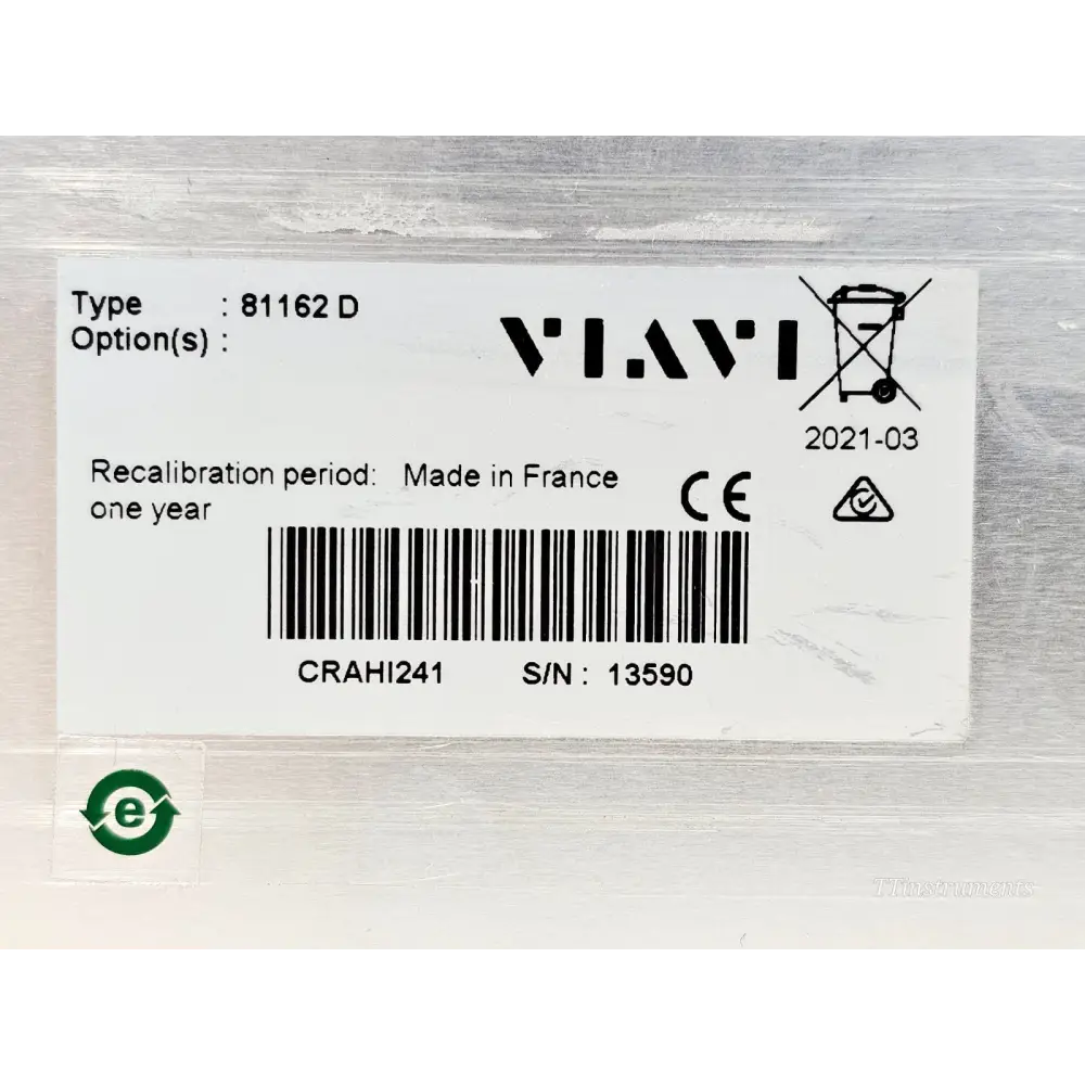 Viavi MTS 6000A OTDR system with AC power adapter, stylus and accessories included in sale