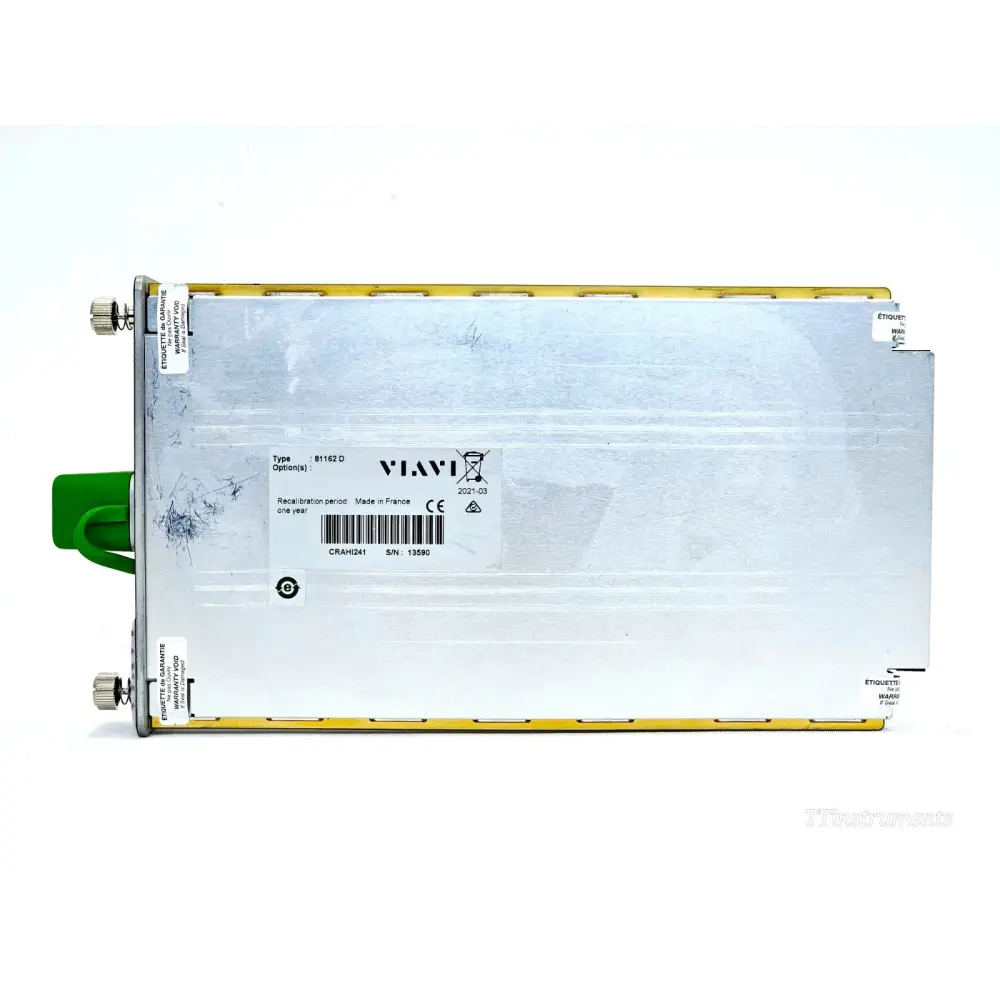 Viavi JDSU MTS 6000A mainframe with 81162D 1625nm in-service OTDR module front view