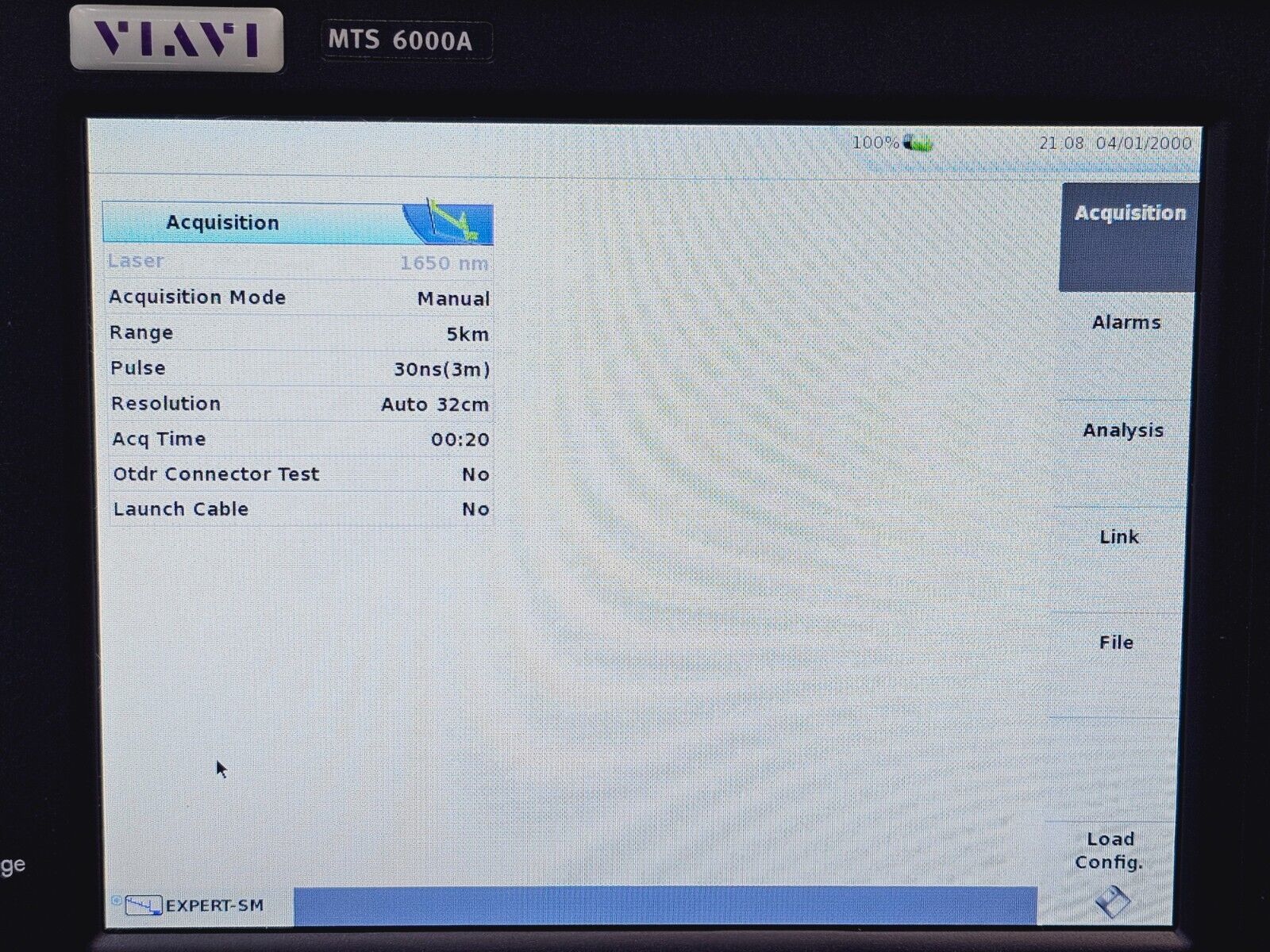 Viavi JDSU 81165 B OTDR Module 1650 nm In-Service Filtered E81165B APC 43 dB