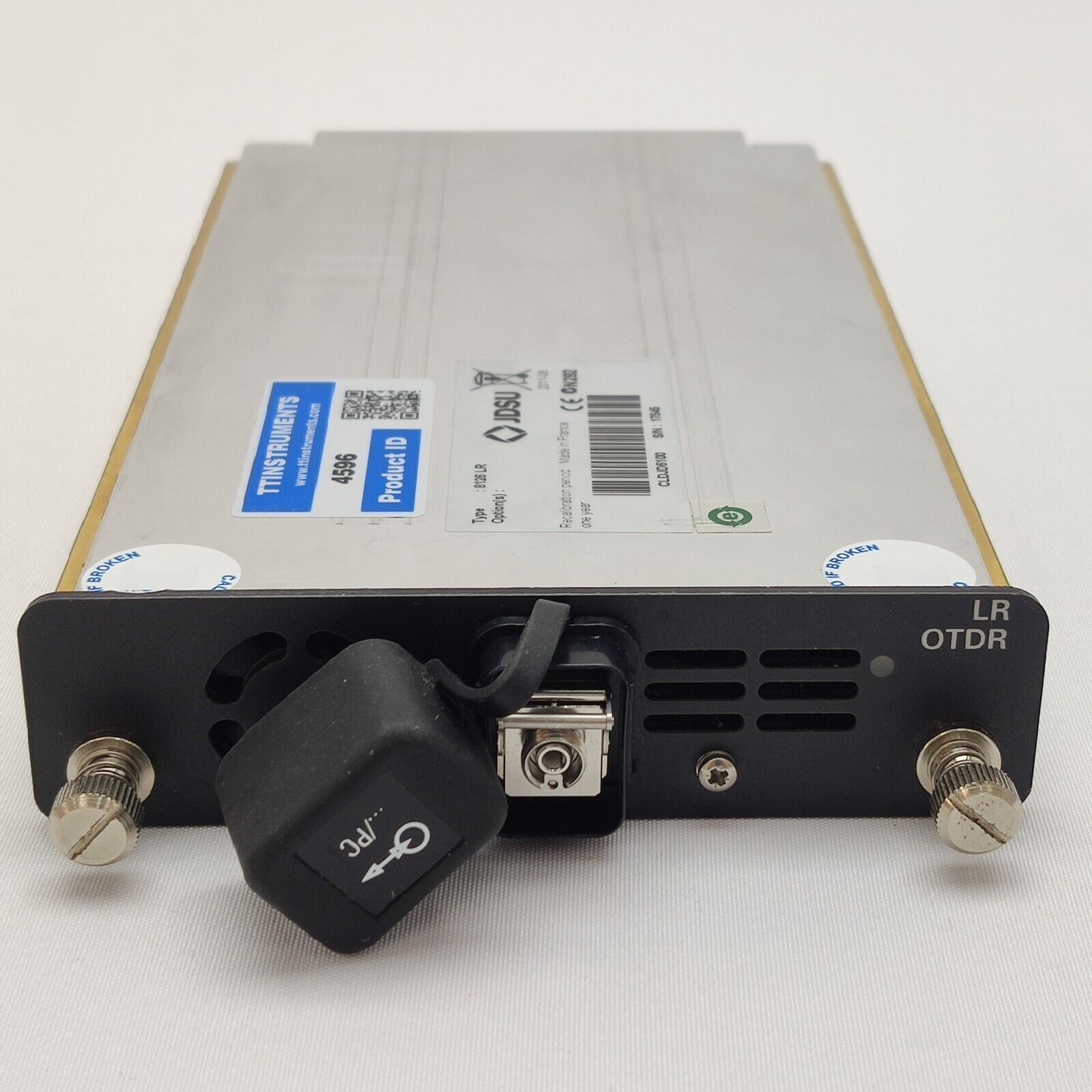 Viavi JDSU 8126 MR OTDR 1310/1550 nm SM 40/38 dB Medium Range High Resolution PC