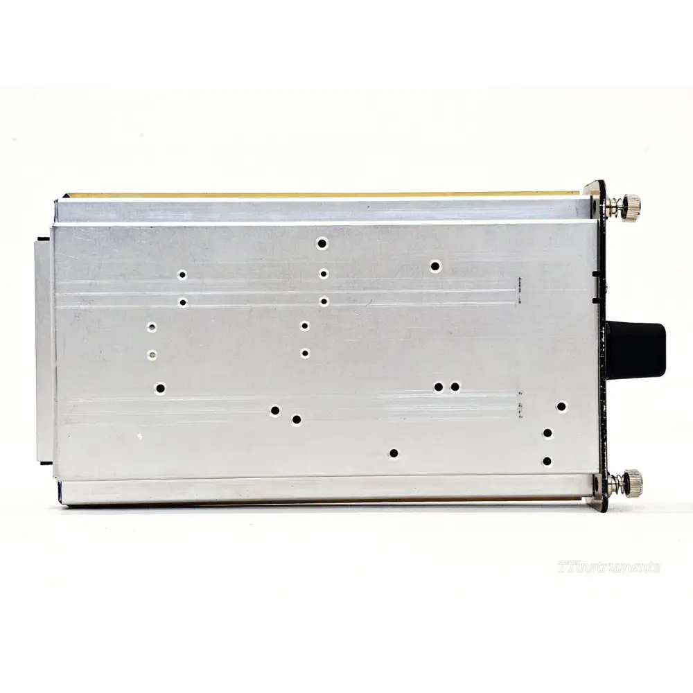 JDSU Viavi 8126 MR OTDR module side panel view showing aluminium chassis and thumbscrew retention