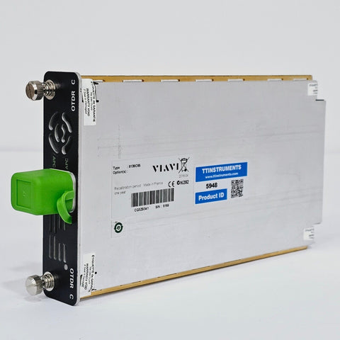 Viavi JDSU 8138C65 1310/1550/F1650 nm SM 45 dB OTDR Module E8138C-65 SC-APC VLR