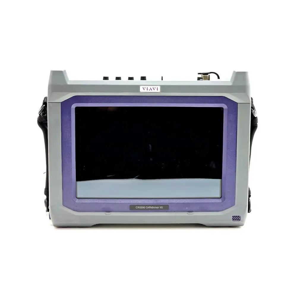 Viavi CA5000 CellAdvisor 5G right-side view showing RF ports and connectors