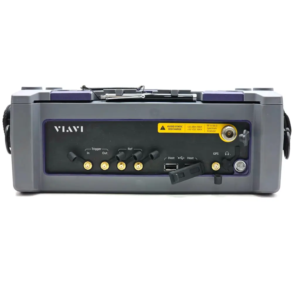 Viavi JDSU CA5000 5G analyser options screen showing F001 FR1 licence