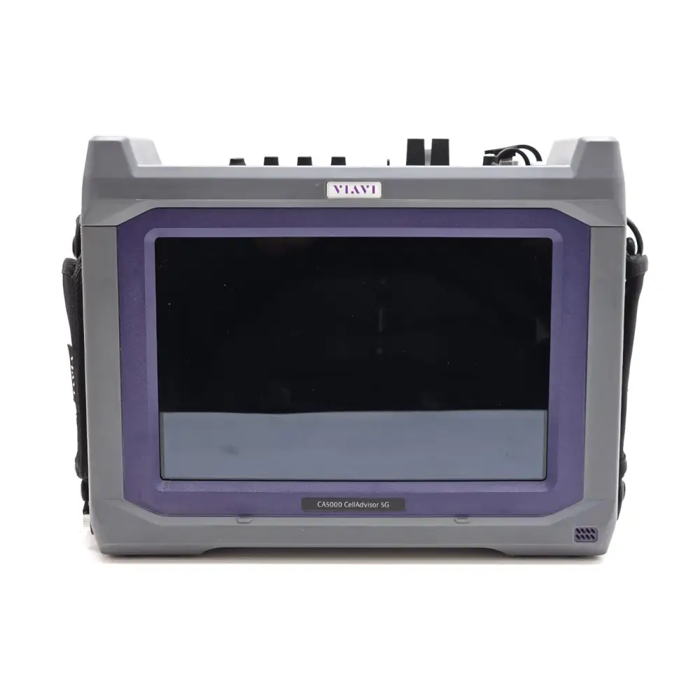 VIAVI CA5000 CellAdvisor 5G front view showing 10.1-inch touchscreen display and CA5000 label