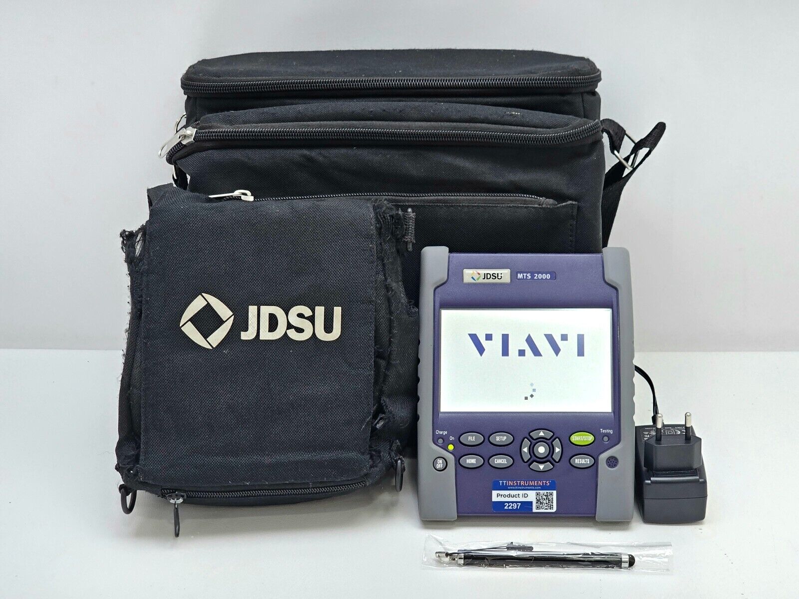 Viavi JDSU CALIBRATED MTS 2000 with 4146 QUAD OTDR SM MM 850 1300 1310 1550