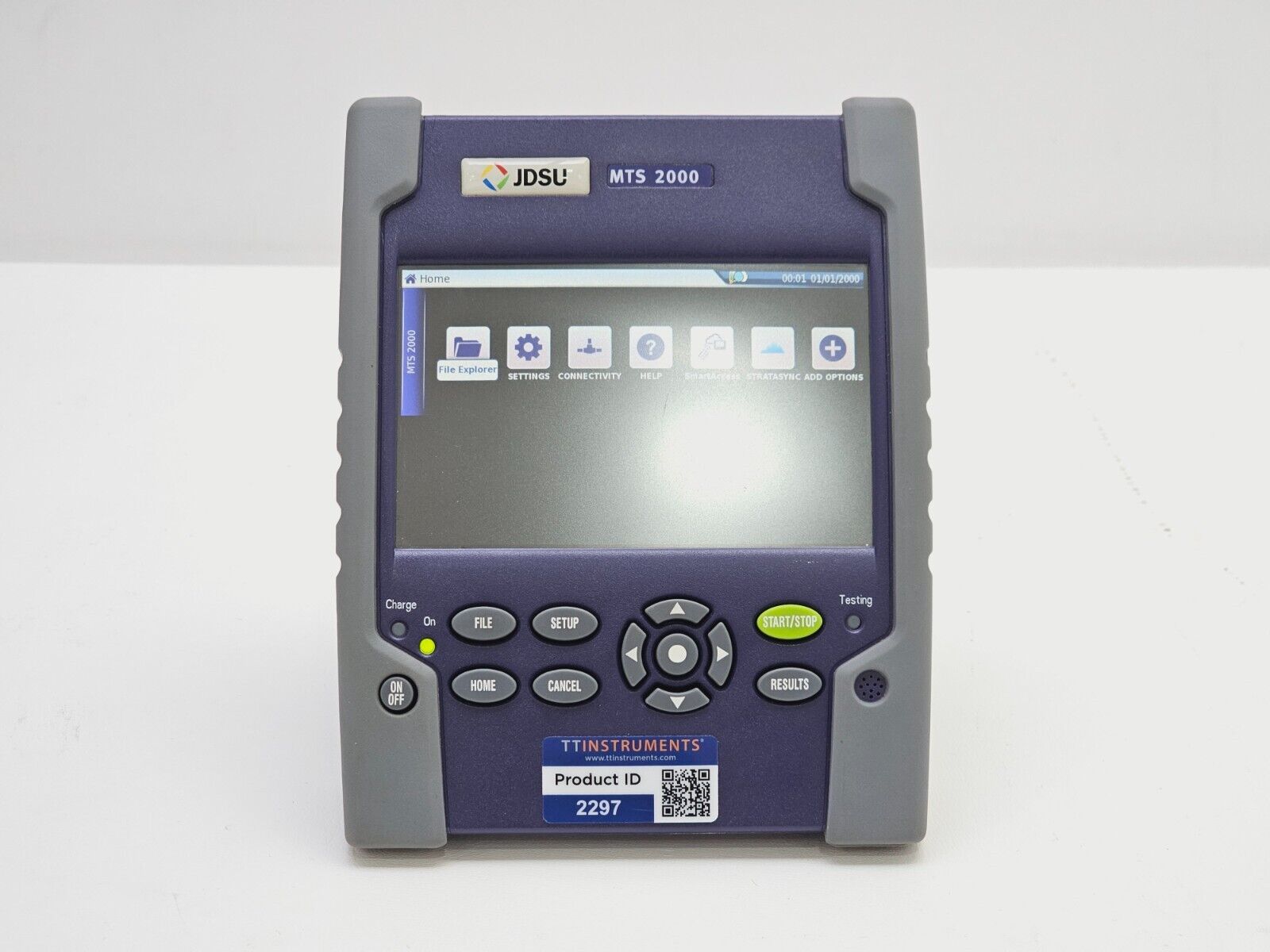 Viavi JDSU CALIBRATED MTS 2000 with 4146 QUAD OTDR SM MM 850 1300 1310 1550