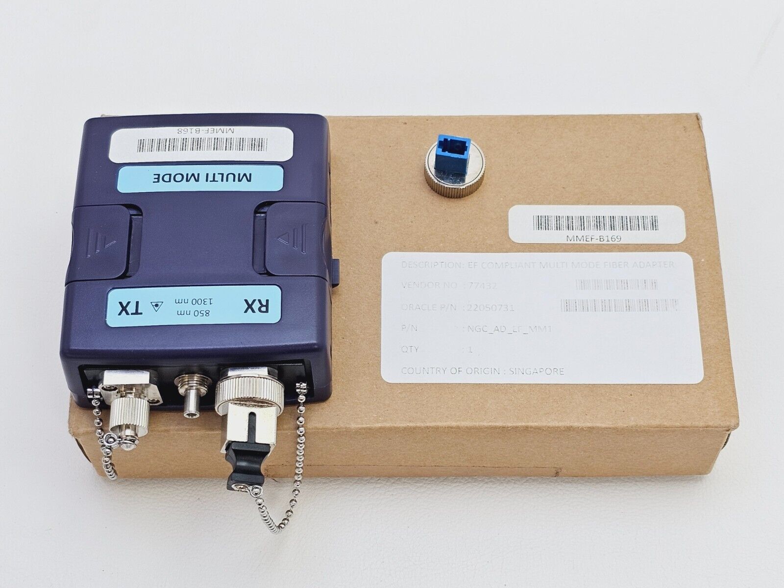 Viavi JDSU Certifier Multimode Fiber Adapters NGC_AD_EF_MM1 850 1300 nm