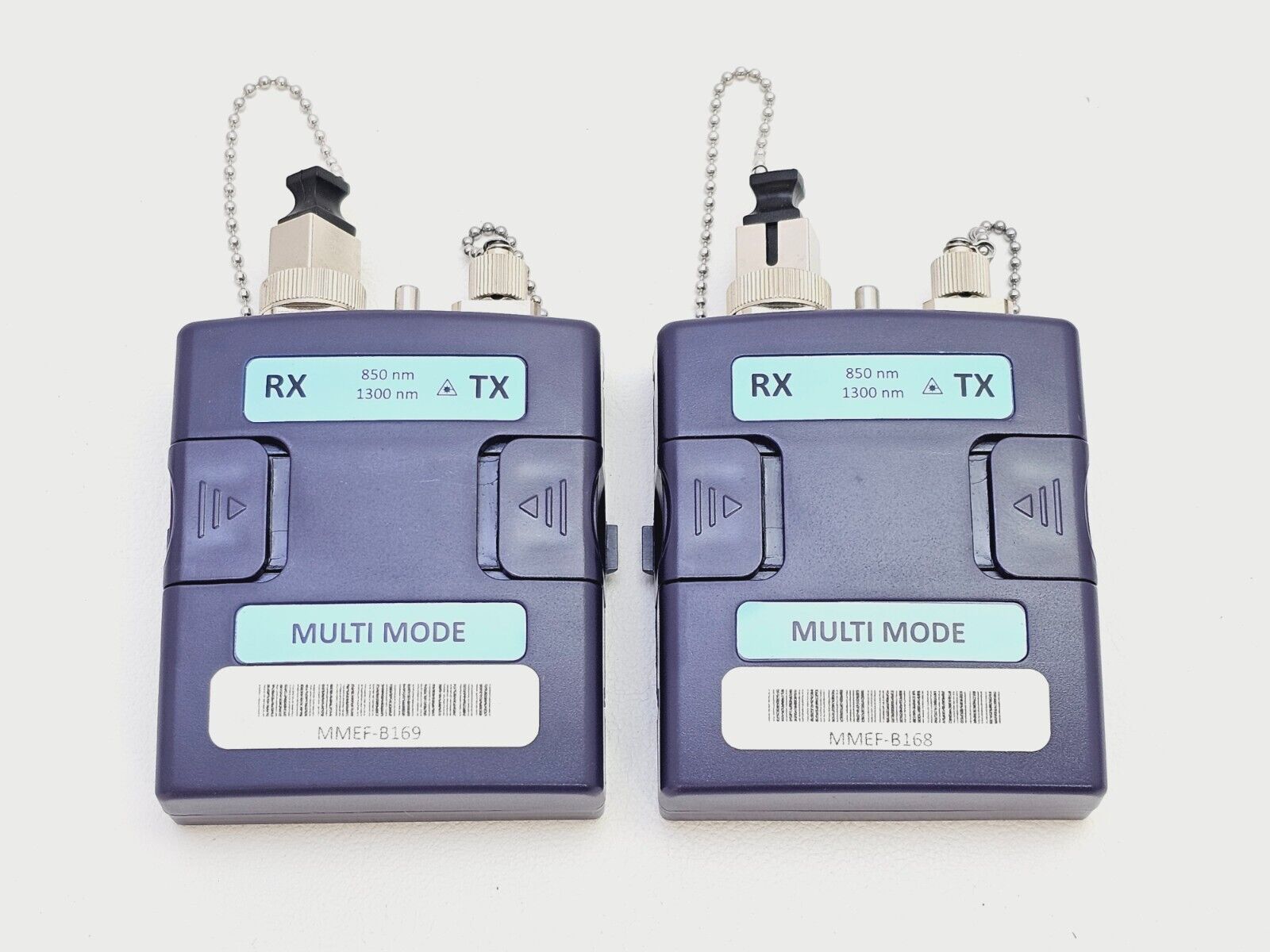 Viavi JDSU Certifier Multimode Fiber Adapters NGC_AD_EF_MM1 850 1300 nm