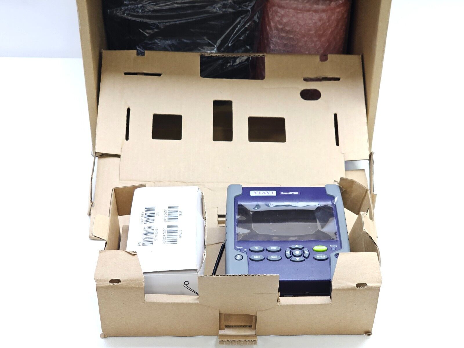 Viavi JDSU E100AS SmartOTDR 1550 nm 35 dB SM Metro Access OTDR VFL APC SC Source