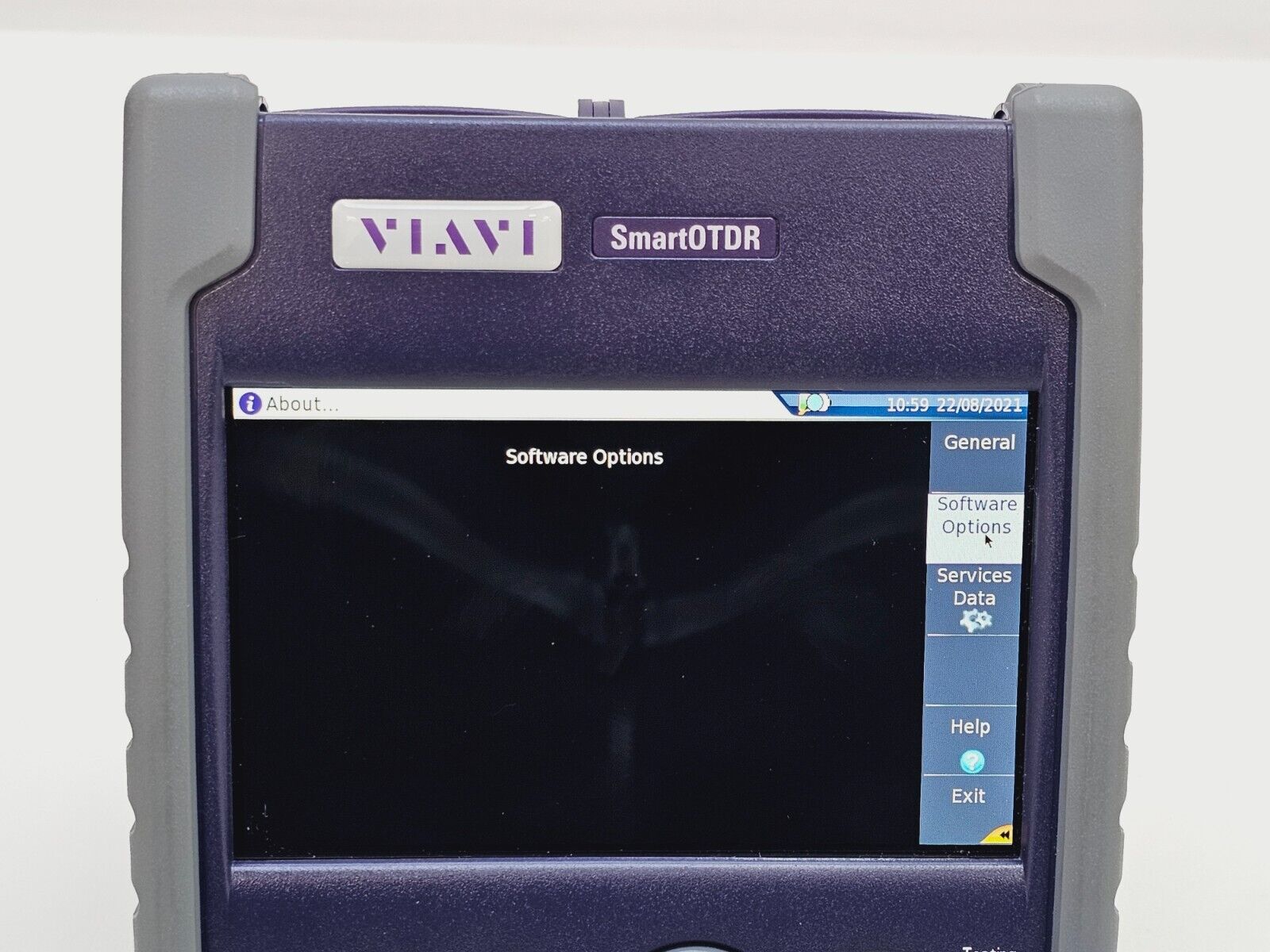 Viavi JDSU E126A SmartOTDR 1310/1550 nm 37/35 dB SM Metro Access OTDR VFL APC SC