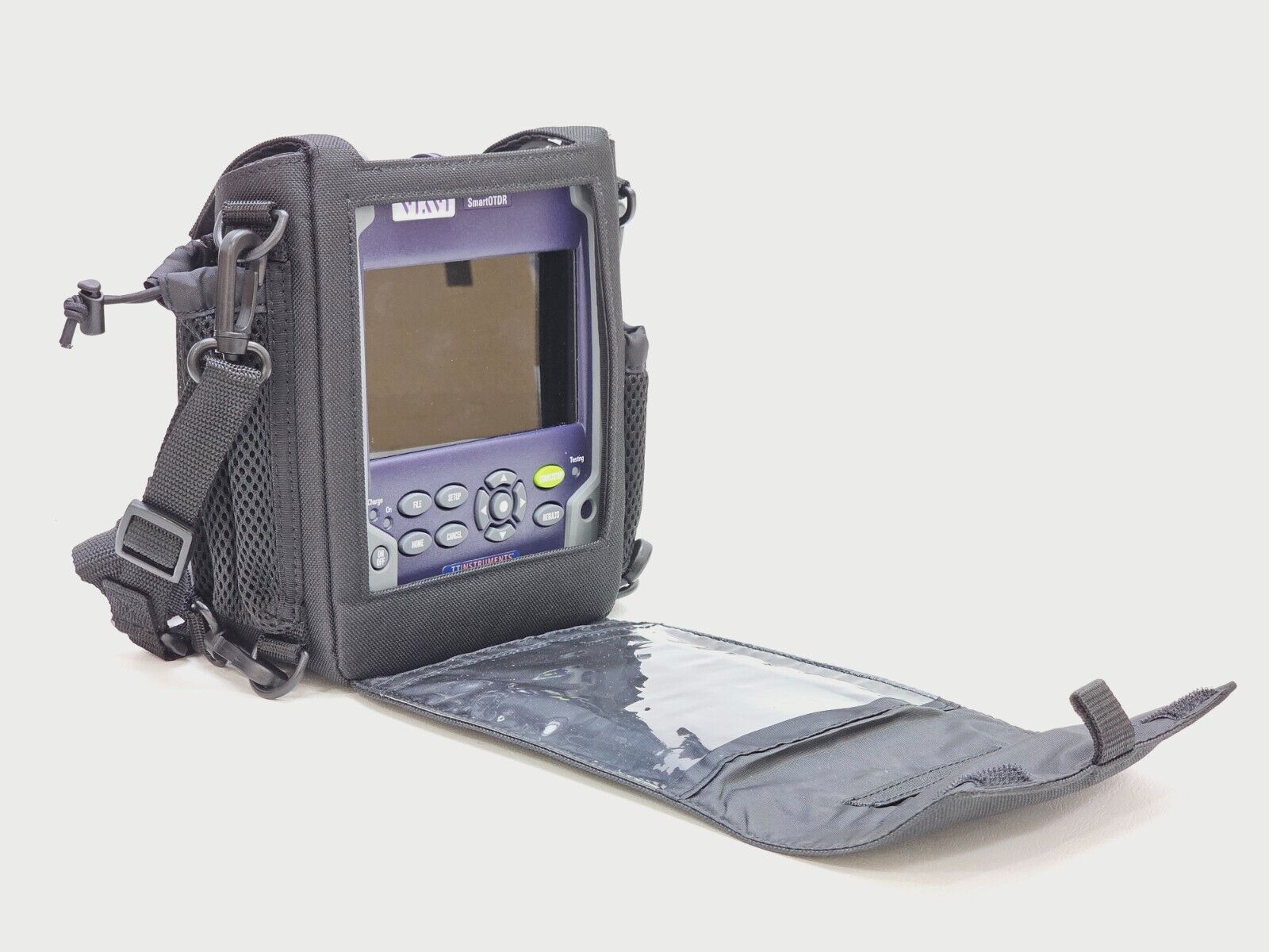 Viavi JDSU E126A SmartOTDR 1310/1550 nm 37/35 dB SM Metro Access OTDR VFL APC SC