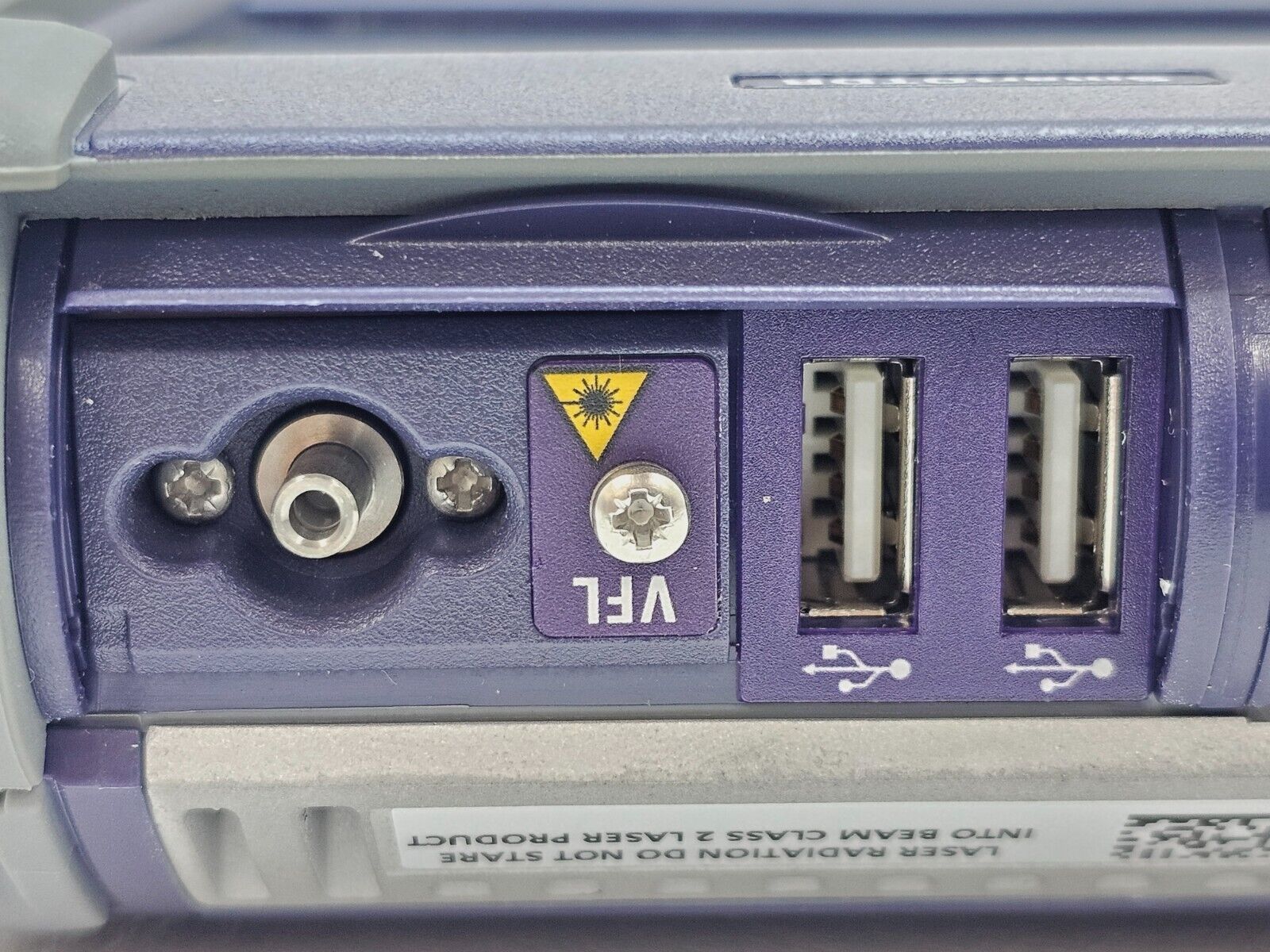 Viavi JDSU E126A SmartOTDR 1310/1550 nm 37/35 dB SM Metro Access OTDR VFL APC SC