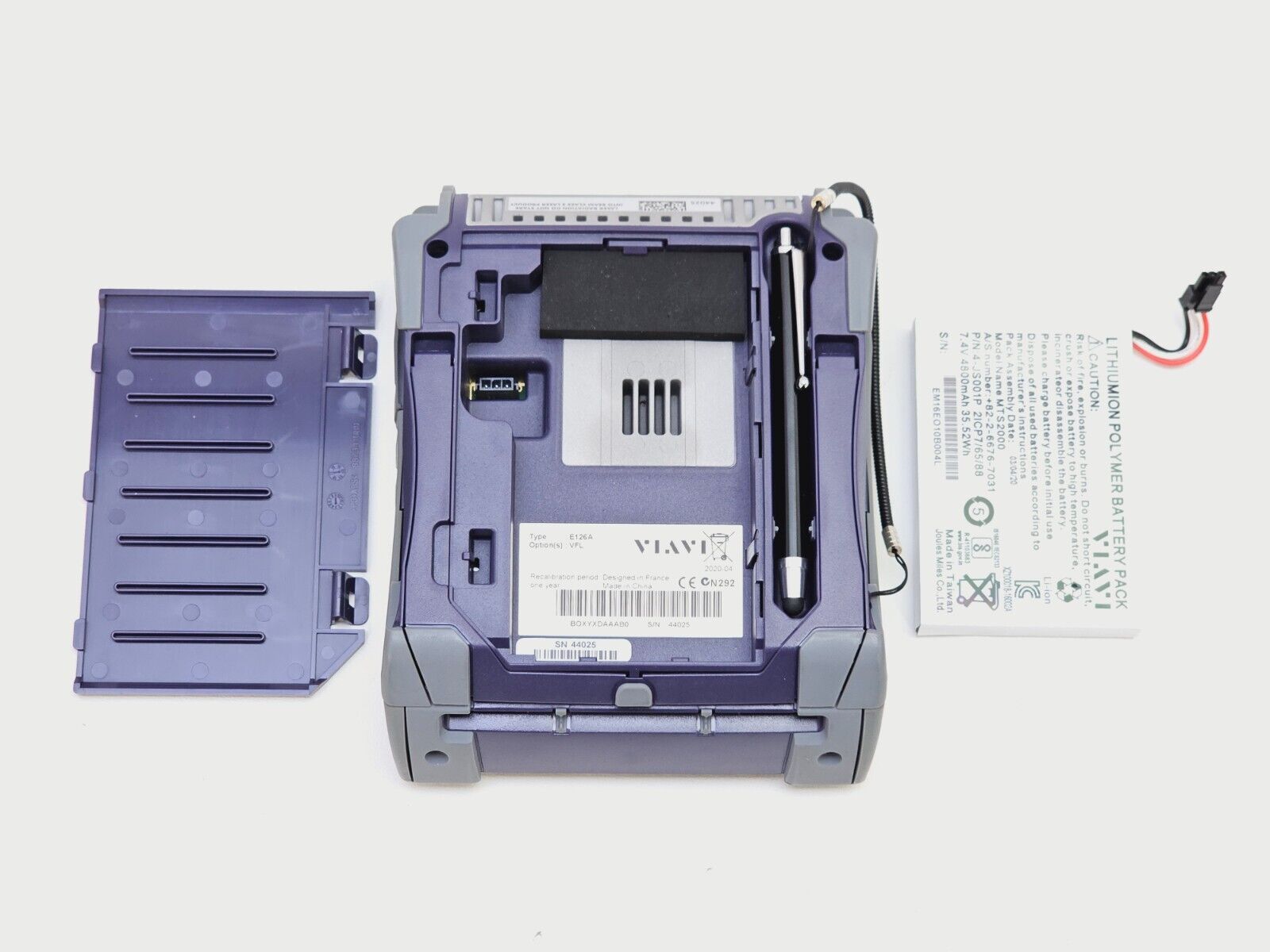 Viavi JDSU E126A SmartOTDR 1310/1550 nm 37/35 dB SM Metro Access OTDR VFL APC SC