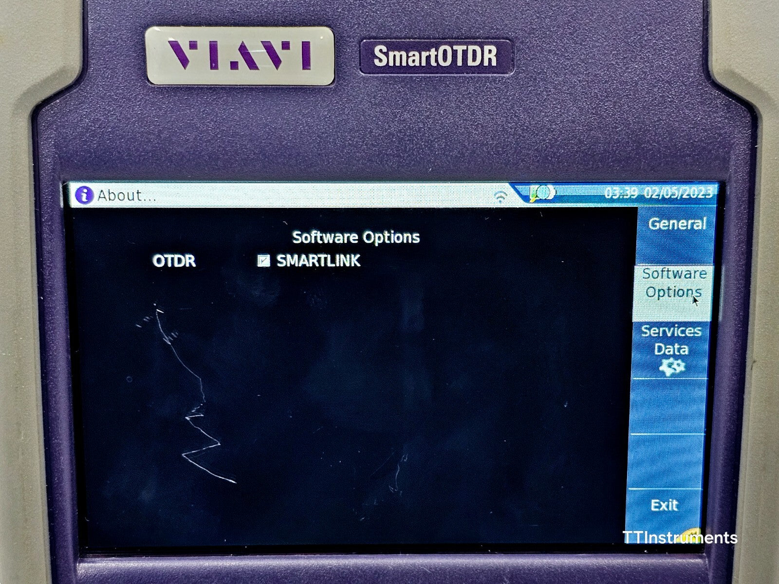 Viavi JDSU E126A SmartOTDR 1310/1550 nm APC SM Metro Access OTDR Smartlink 2019