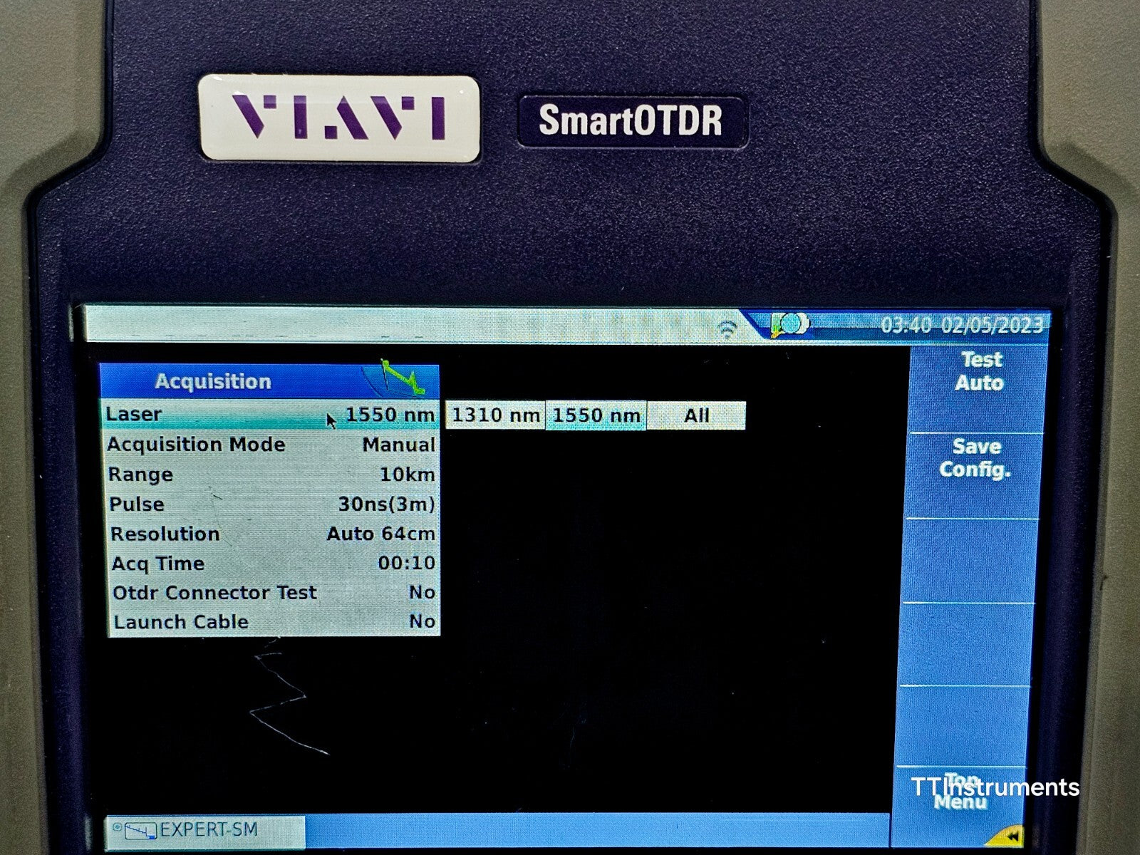 Viavi JDSU E126A SmartOTDR 1310/1550 nm APC SM Metro Access OTDR Smartlink 2019