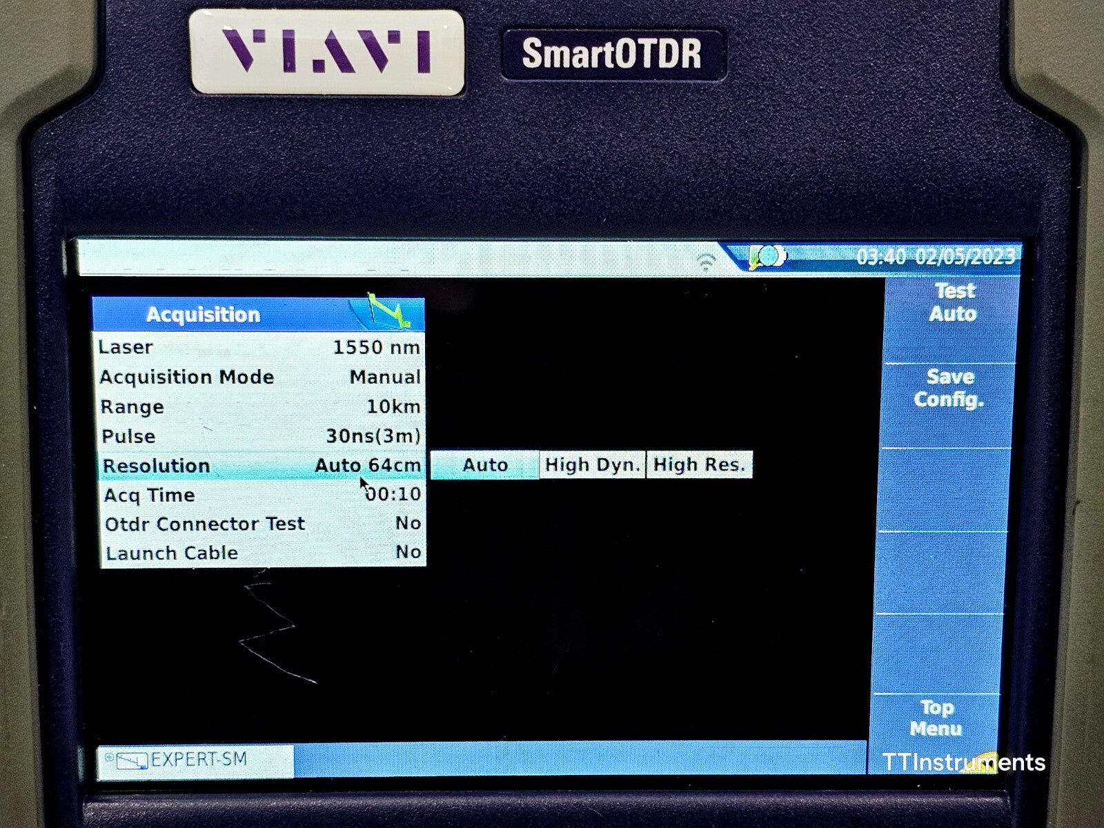 Viavi JDSU E126A SmartOTDR 1310/1550 nm APC SM Metro Access OTDR Smartlink 2019