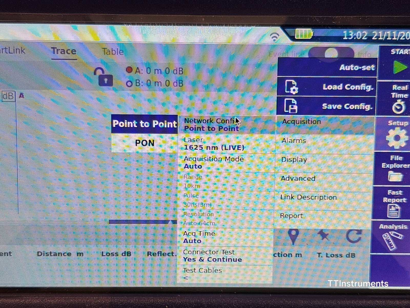 Viavi JDSU E136FB SmartOTDR 1310/1550 & 1625 Live 41 dB SM Long Haul OTDR MFD 22