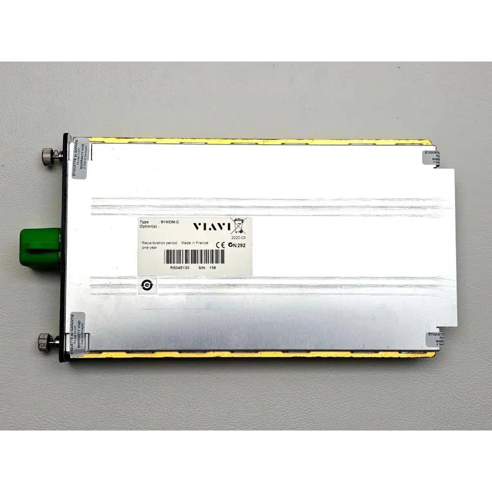 Viavi JDSU E81WDM-C Tunable DWDM OTDR Module C-Band with 6000A V2 Mainframe
