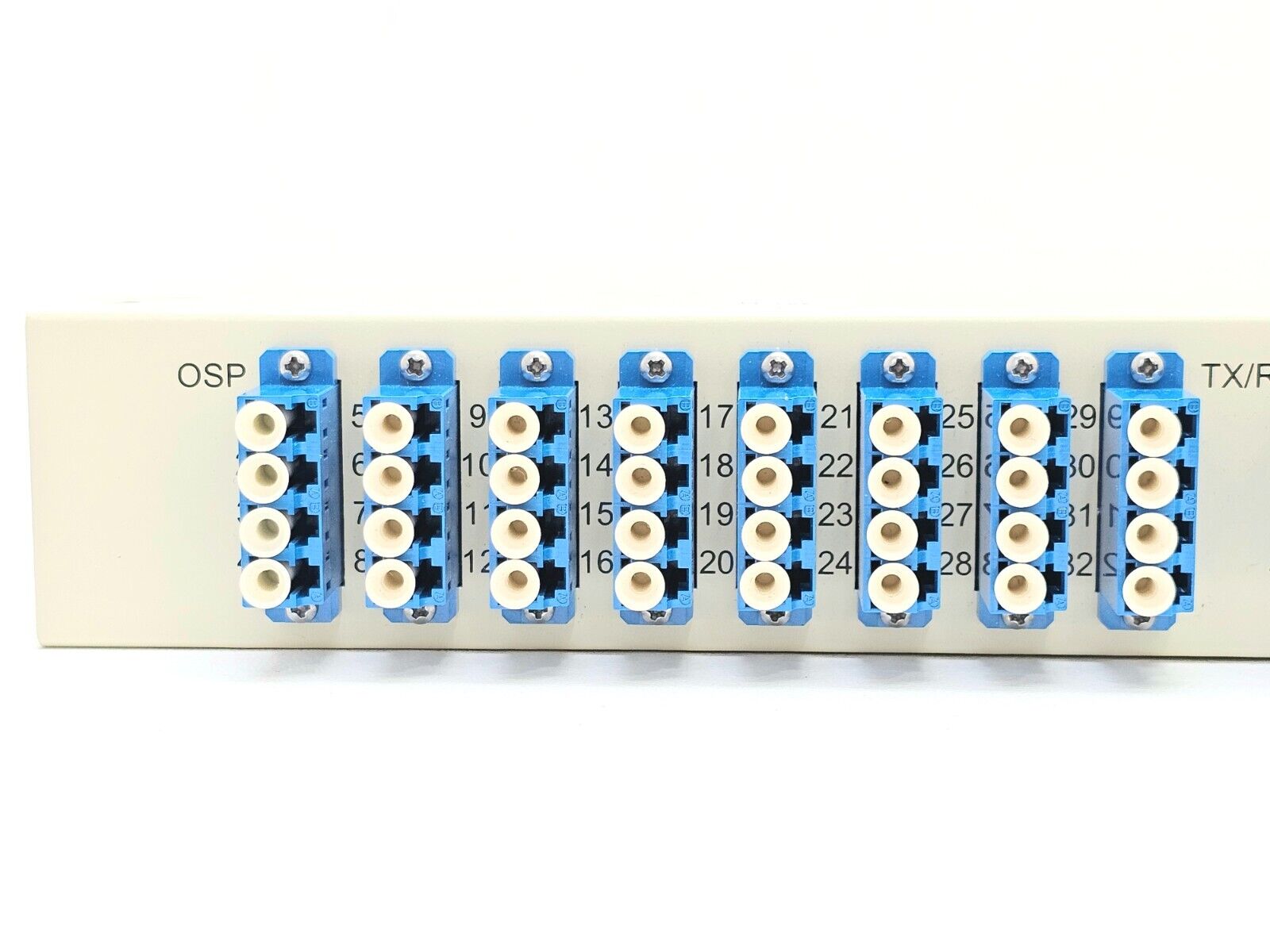 Viavi JDSU E98RKWDM1650LCUPC RACK (1U) OF 32 WDM (1650NM) WITH LC/UPC CONNECTORS