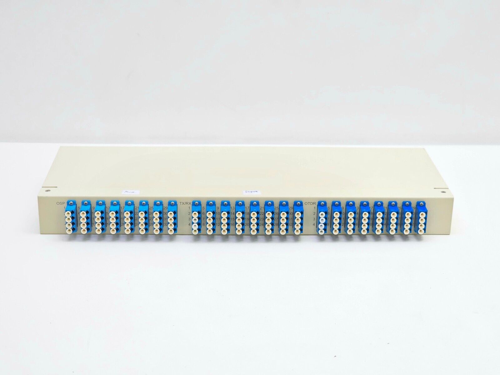 Viavi JDSU E98RKWDM1650LCUPC RACK (1U) OF 32 WDM (1650NM) WITH LC/UPC CONNECTORS