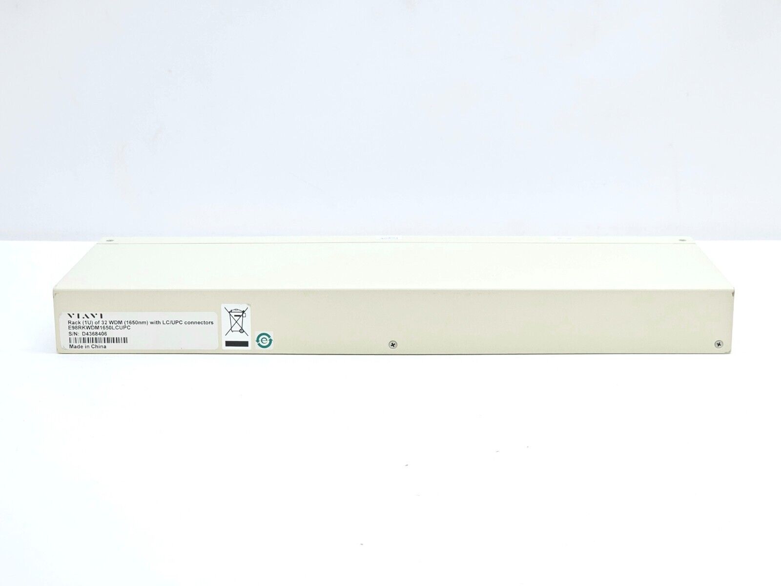 Viavi JDSU E98RKWDM1650LCUPC RACK (1U) OF 32 WDM (1650NM) WITH LC/UPC CONNECTORS