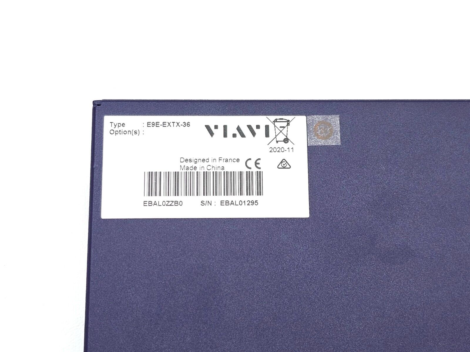 Viavi JDSU E9E-EXTX-36 36-Port External Switch LC-APC with OTU 5000 A1 OTDR
