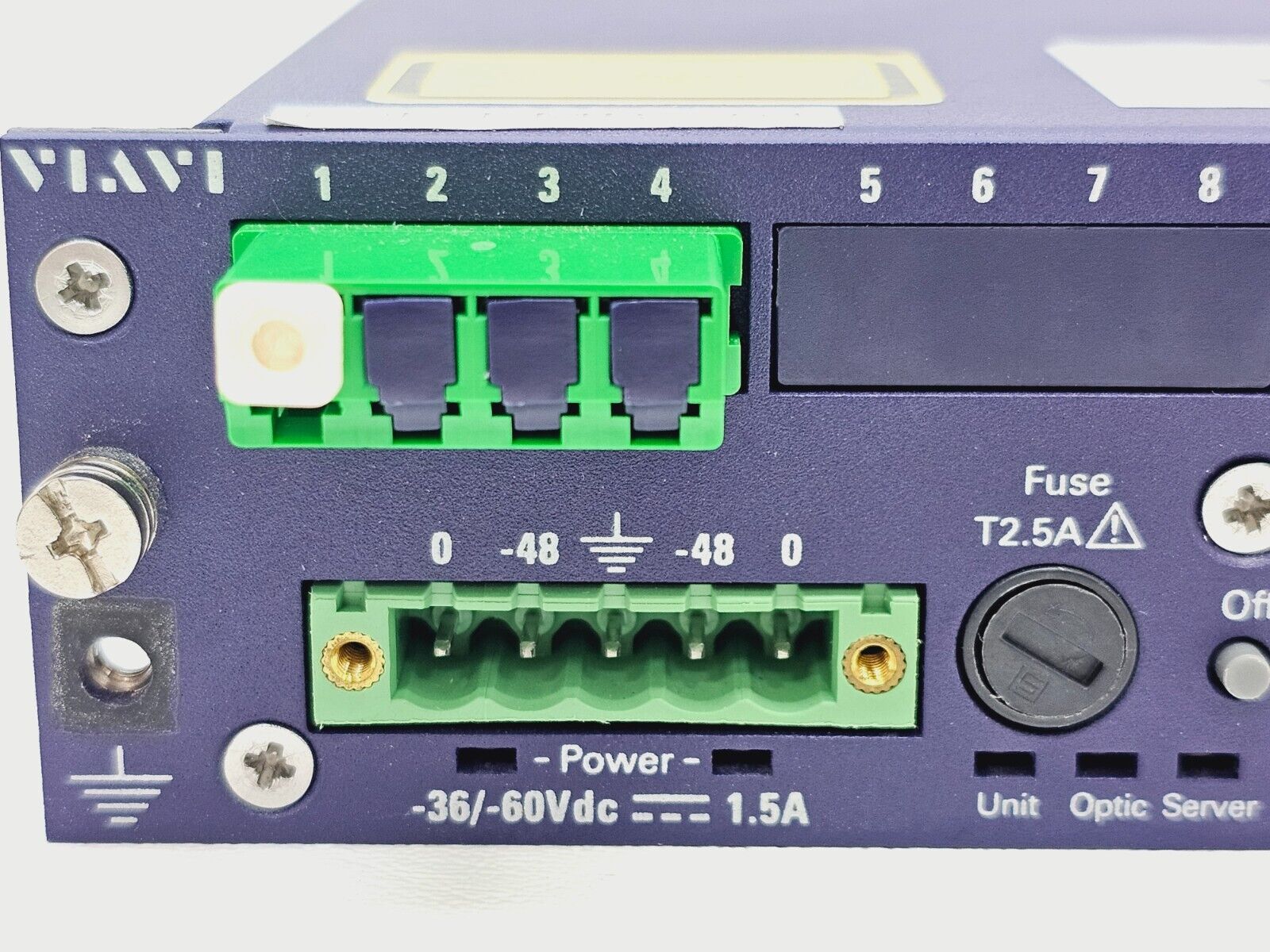 Viavi JDSU E9E-EXTX-36 36-Port External Switch LC-APC with OTU 5000 A1 OTDR