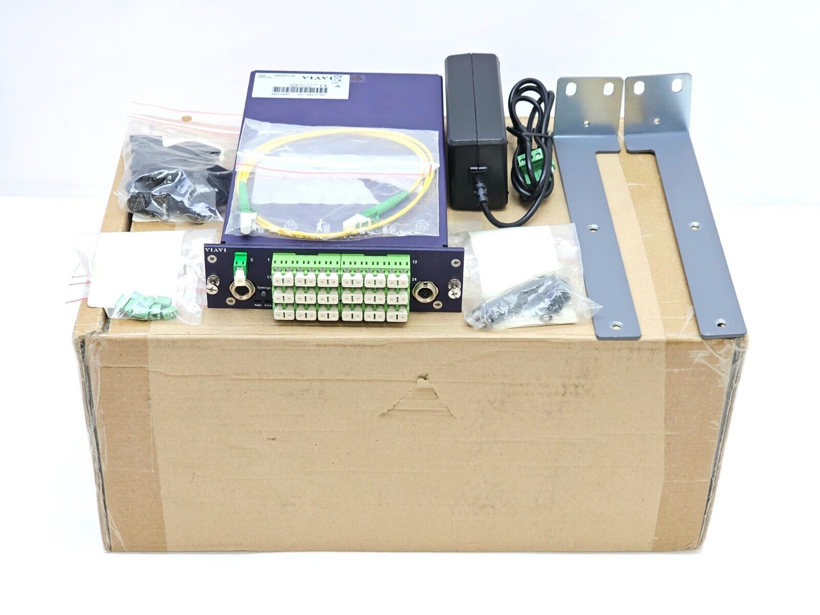 Viavi JDSU E9E-EXTX-36 36-Port External Switch LC-APC with OTU 5000 A1 OTDR