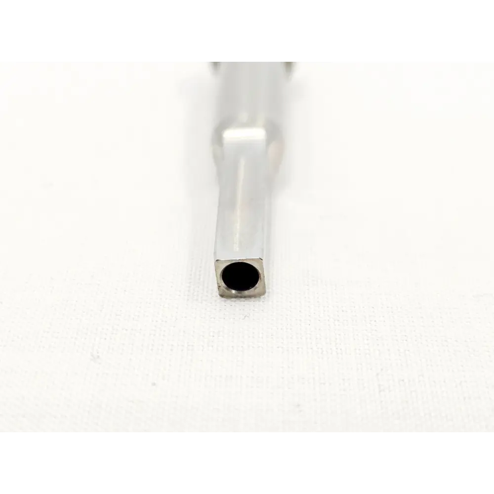 Viavi FBPT-LC-L longreach adapter side profile showing elongated barrel design for bulkhead access