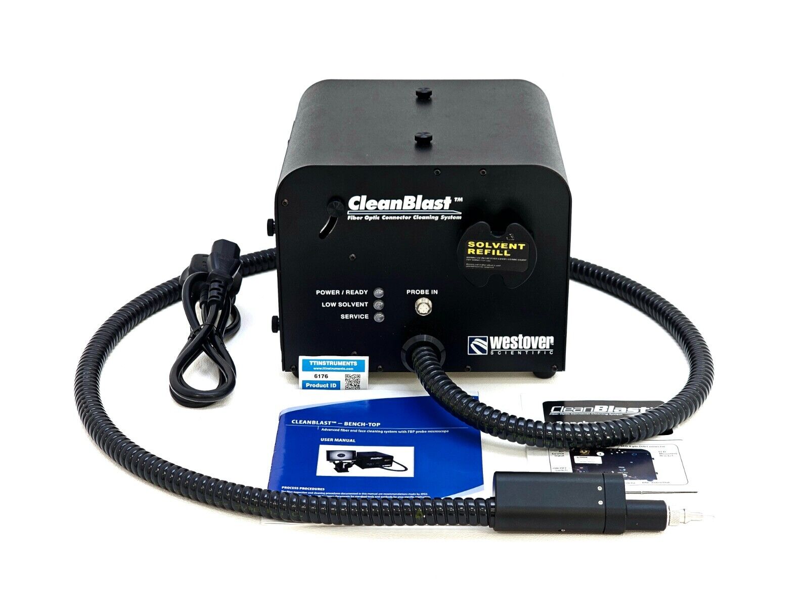 Viavi JDSU FCL-B1000 CleanBlast Benchtop Fiber End-face Cleaning System