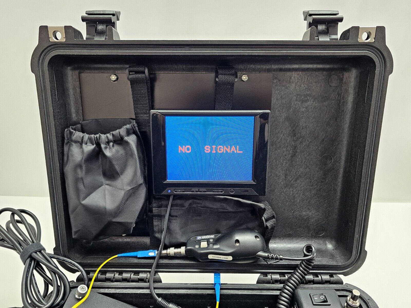 Viavi JDSU FCL-P1100 CleanBlast Fiber End-face Cleaning System with Scope & Tips