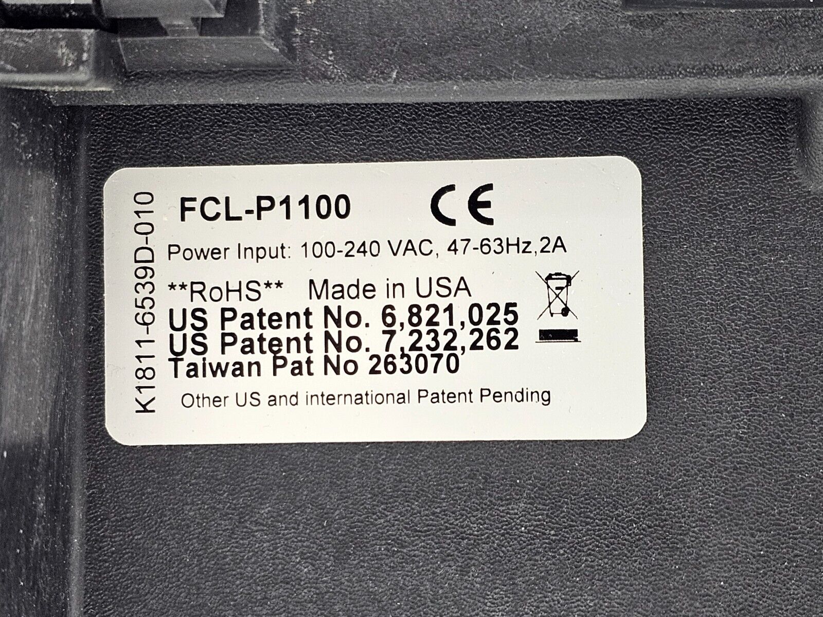 Viavi JDSU FCL-P1100 CleanBlast Fiber End-face Cleaning System with Scope & Tips