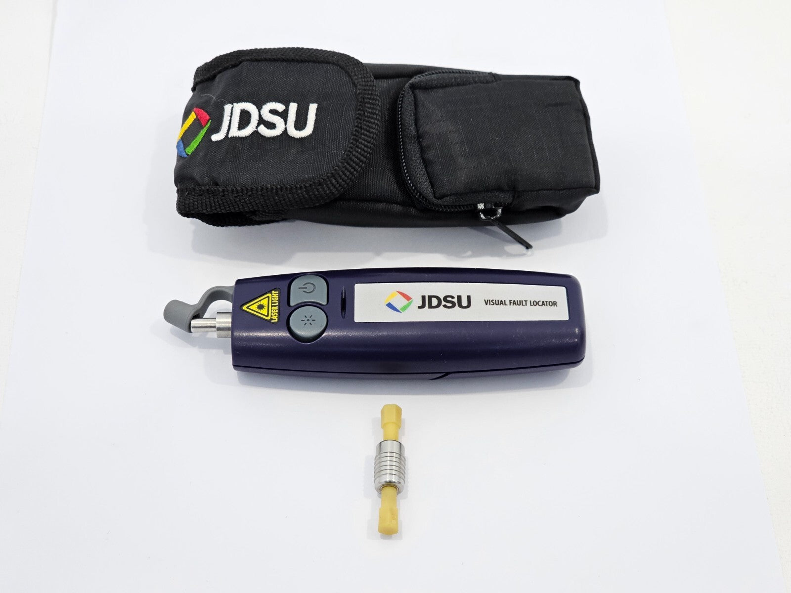 Viavi JDSU FFL-050 Visual Fault Locator with 2.5mm & 1.25mm Universal Connector