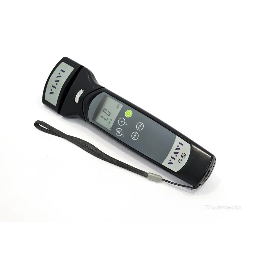 Viavi FI-60 fiber identifier top view showing display and control buttons