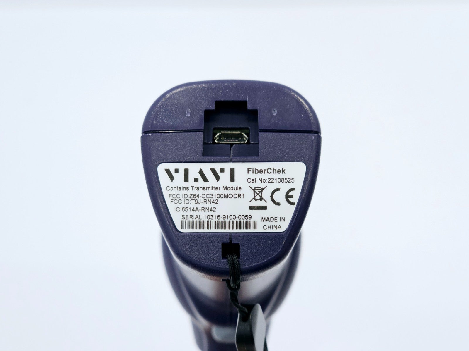 Viavi JDSU FiberChek 22108525 Fiber Scope Probe with 4 Tips SC/LC/U12M/U25M